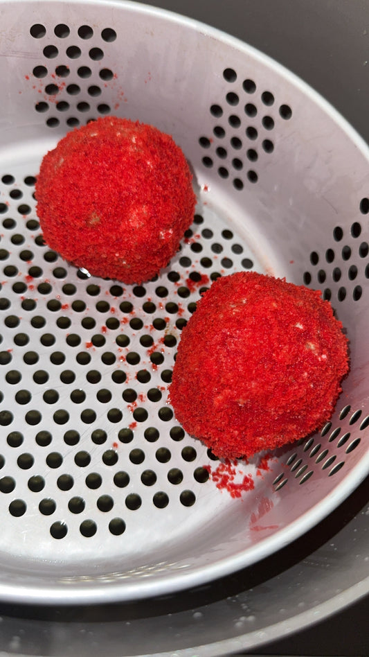 3 SMALL HOT CHEETO BALLS