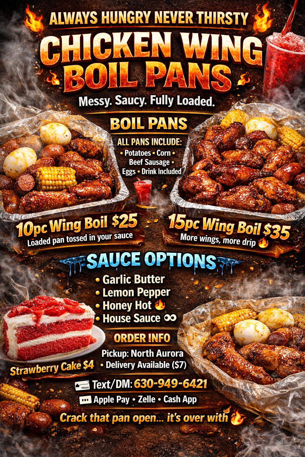 THURSDAY 4.9.26.           10 PC CHICKEN WING BOIL