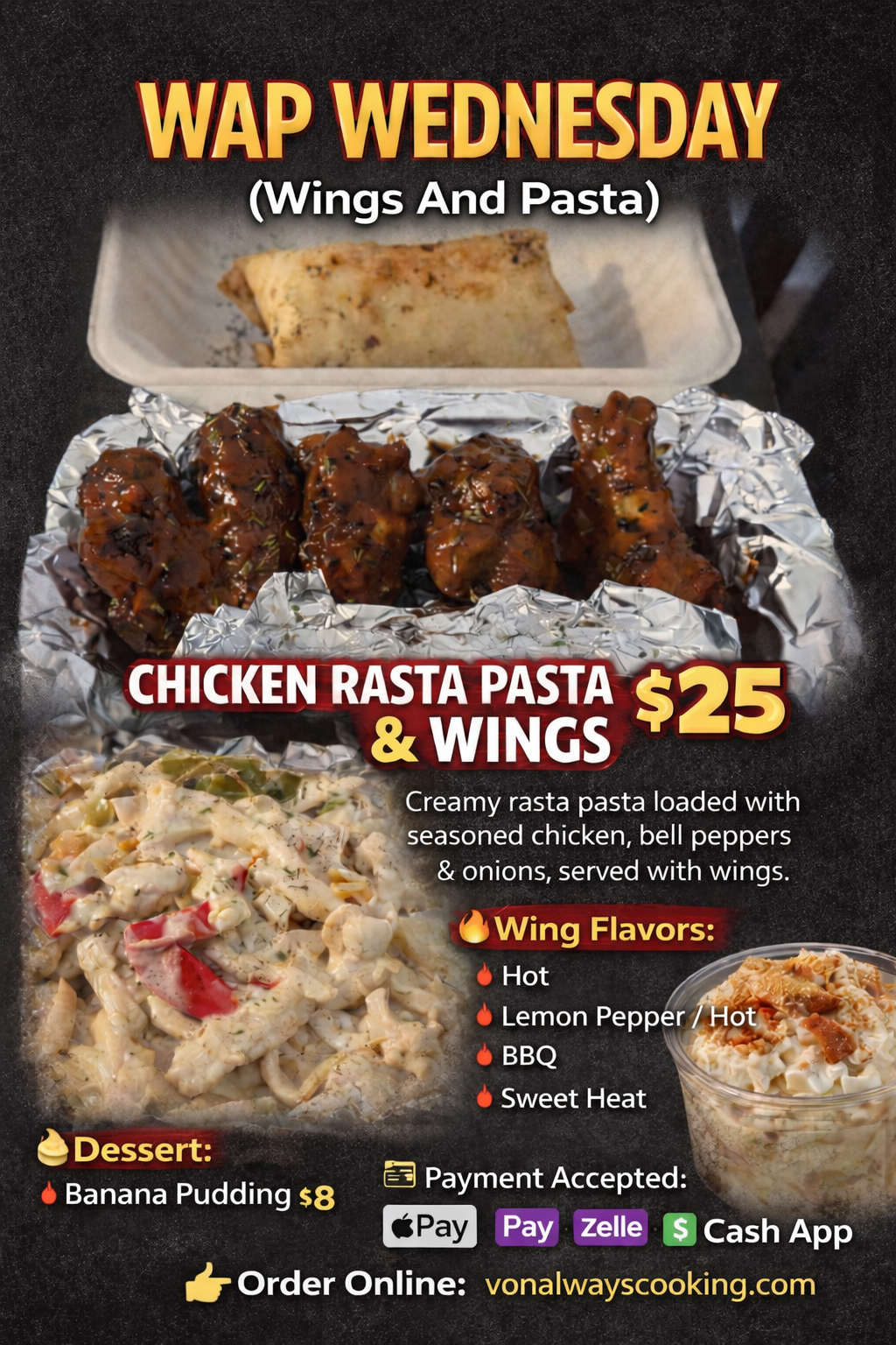 Rasta Pasta & Wings